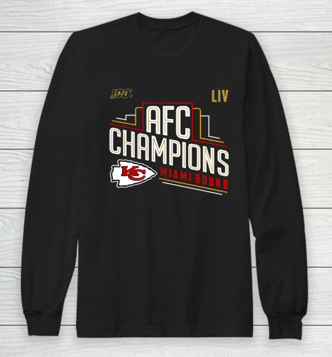 Chiefs AFC Championship 2021 Long Sleeve T-Shirt