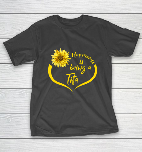Womens Tita Gift Happiness Is Being A Tita T-Shirt