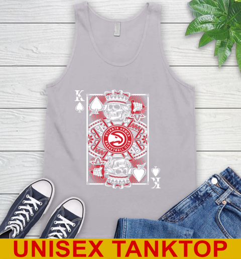 Atlanta Hawks NBA Basketball The King Of Spades Death Cards Shirt Tank Top 3