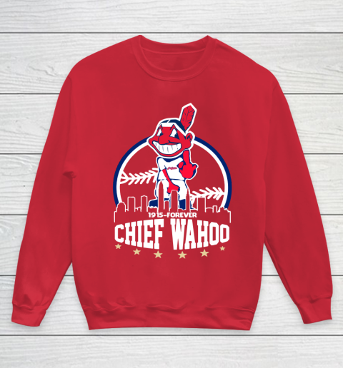 Chief Wahoo Shirt Cleveland Indians 1915 Forever Youth Sweatshirt 7