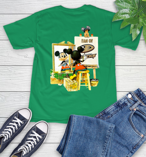 NHL Hockey Anaheim Ducks Mickey Drawing Shirt 8