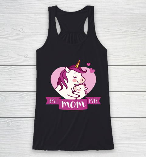 Mother's Day Funny Gift Ideas Apparel  Best Mom Ever T Shirt Racerback Tank