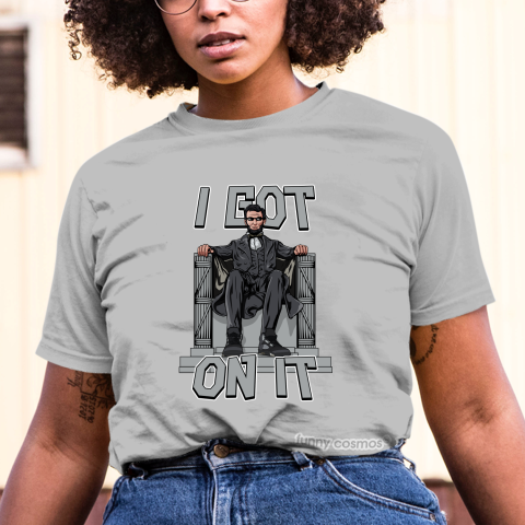 Air Jordan 5 Anthracite Matching Sneaker Shirt Lincoln I Got On It Grey Sneaker Shirt