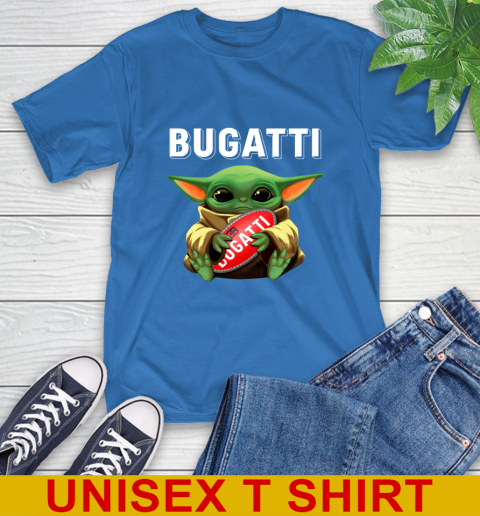 Star Wars Baby Yoda Hugs Bugatti Car Shirt 11