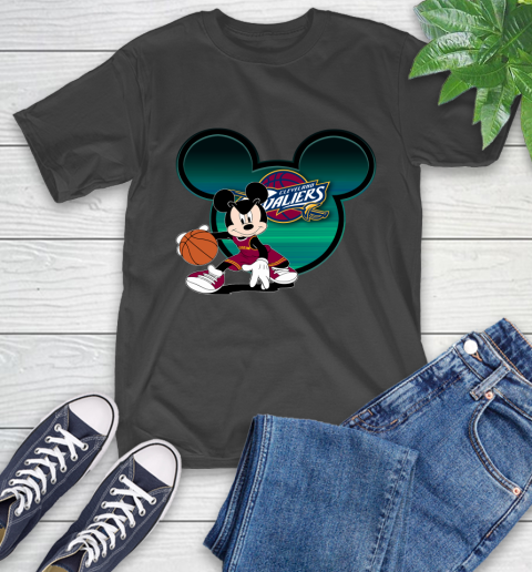 NBA Cleveland Cavaliers Mickey Mouse Disney Basketball T-Shirt 2