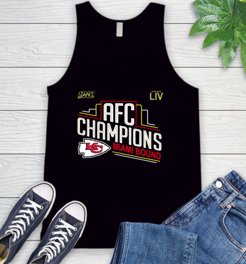 AFC Champions Kansas City Chiefs 2019  2020 Shirt 66