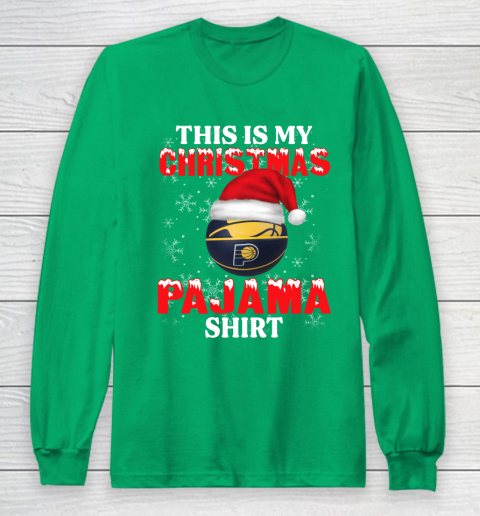 Indiana Pacers This Is My Christmas Pajama Shirt NBA Long Sleeve T-Shirt 4