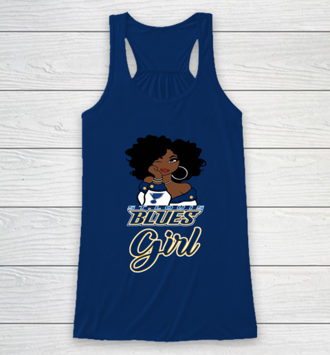 St.Louis Blues Girl NHL Racerback Tank 7