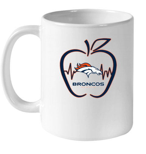 nl6t apple heartbeat teacher symbol denver broncos ceramic mug 110 56 front white