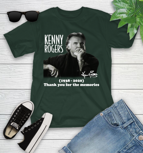 Kenny Rogers 1938 2020 signature thank you for the memories 97