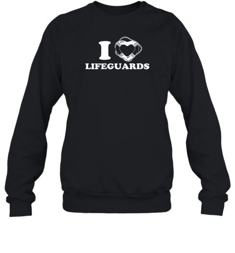 Hoesforclothes I Love Lifeguards Sweatshirt