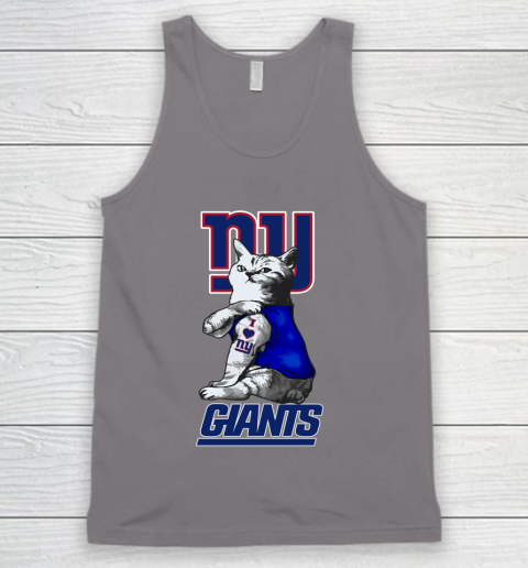 NFL Football My Cat Loves New York Giants Tank Top 6