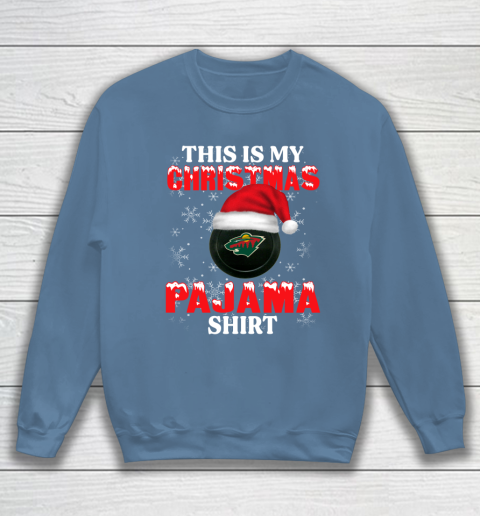 Minnesota Wild This Is My Christmas Pajama Shirt NHL Sweatshirt 6