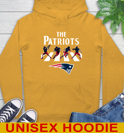 NFL Football New England Patriots The Beatles Rock Band Shirt Hoodie 2