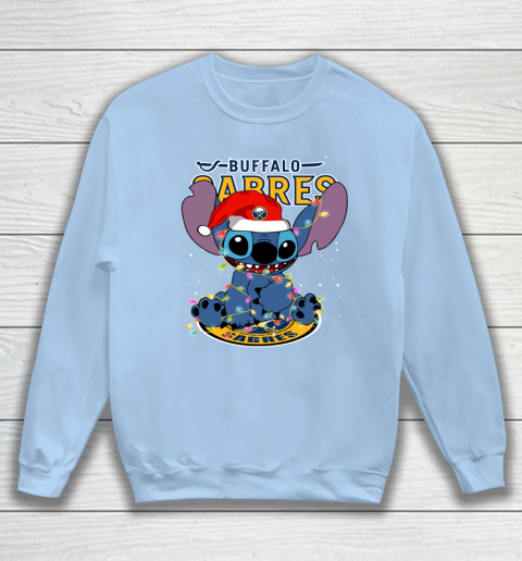 Buffalo Sabres NHL Hockey noel stitch Christmas Sweatshirt 4