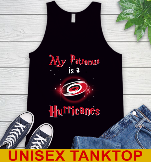 NHL Hockey Harry Potter My Patronus Is A Carolina Hurricanes Tank Top
