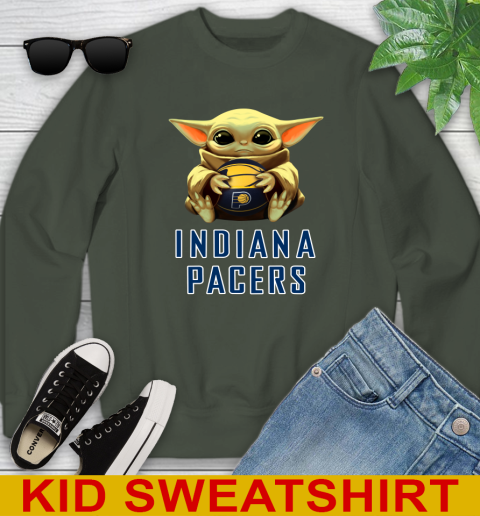 NBA Basketball Indiana Pacers Star Wars Baby Yoda Shirt 121