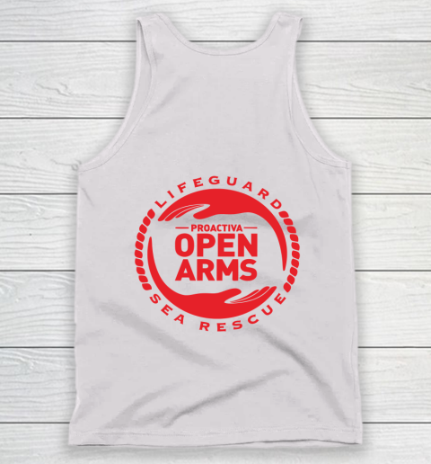 Open Arms Pep Guardiola - Print On Front And Back Tank Top 4
