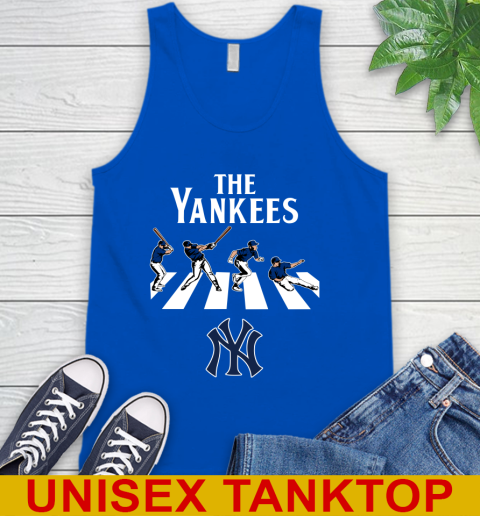 MLB Baseball New York Yankees The Beatles Rock Band Shirt Tank Top 4