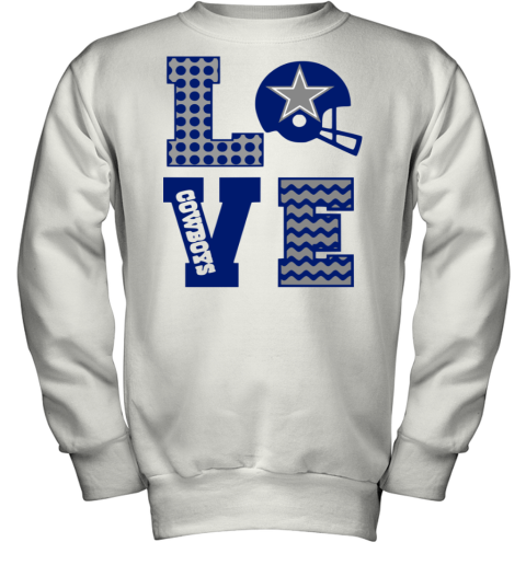 Dallas Cowboys Love Youth Sweatshirt