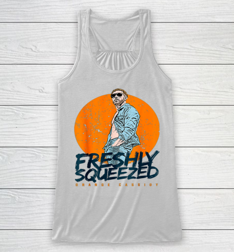 Wrestling Freshly Squeezed Orange Cassidy AEW Wrestler Racerback Tank