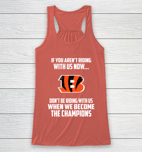 NFL Cincinnati Bengals Football We Become The Champions Racerback Tank 3