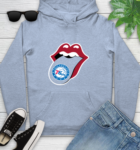 Philadelphia 76ers NBA Basketball Lips I Root For My Team Adoring Fan 146