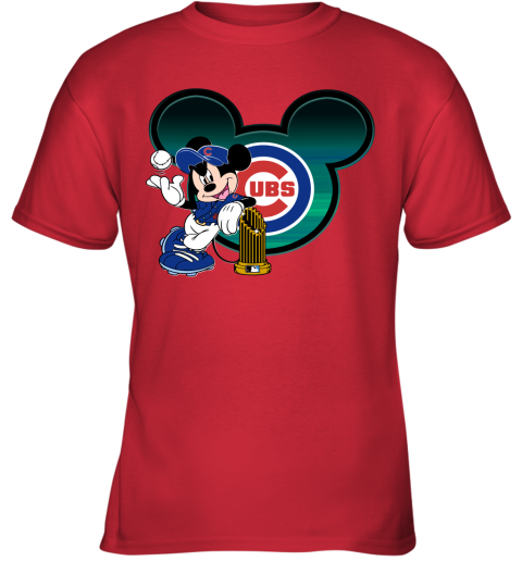 MLB Baltimore Orioles The Commissioner's Trophy Mickey Mouse Disney  Baseball T Shirt - Rookbrand