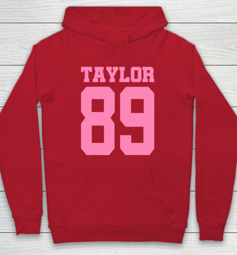 Pink Numbers Taylor 89 Hoodie 6