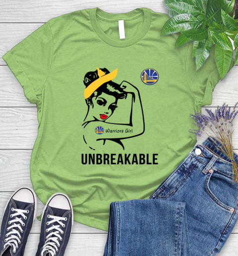 NBA Golden State Warriors Girl Unbreakable Basketball Sports Women's T-Shirt 7