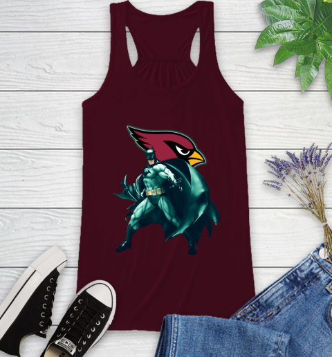 NFL Batman Football Sports Arizona Cardinals Racerback Tank 3