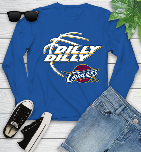 NBA Cleveland Cavaliers Dilly Dilly Basketball Sports Youth Long Sleeve 9