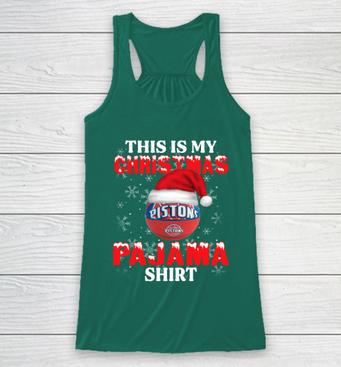 Detroit Pistons This Is My Christmas Pajama Shirt NBA Racerback Tank 5