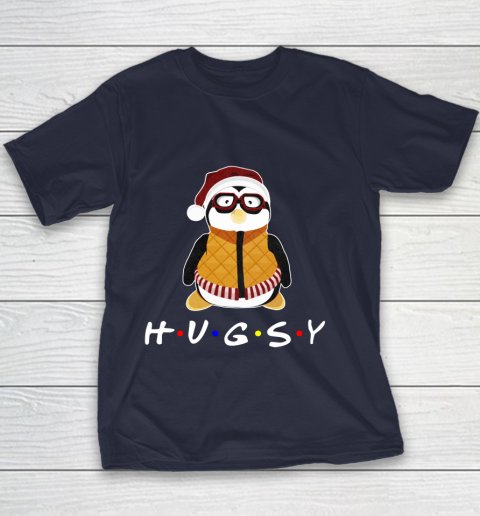 Funny Tee Hugsy Penguin For Friends Christmas Unagi Lobster Youth T-Shirt 2