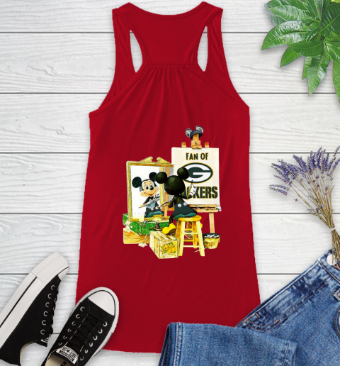 NFL Football Green Bay Packers Mickey Drawing Shirt 39