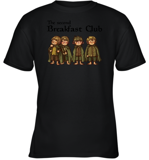 The Second Breakfast Club The Lord Of The Rings Youth T-Shirt