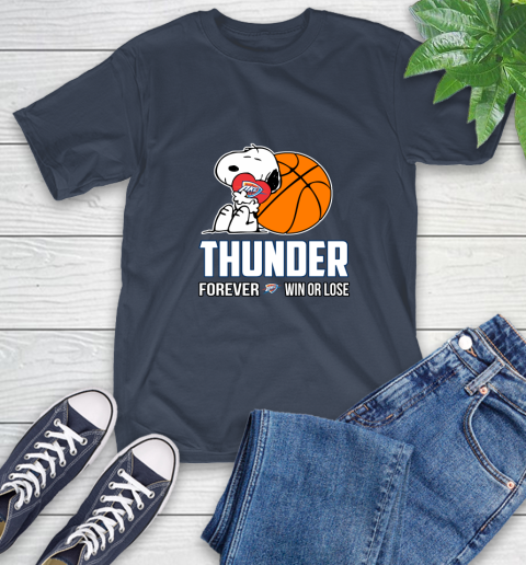 NBA The Peanuts Movie Snoopy Forever Win Or Lose Basketball Oklahoma City Thunder_000 4