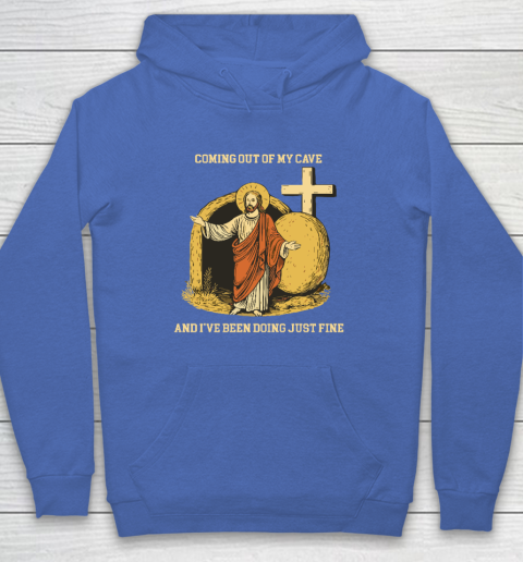 Coming Out Of My Cave Jesus Hoodie 5