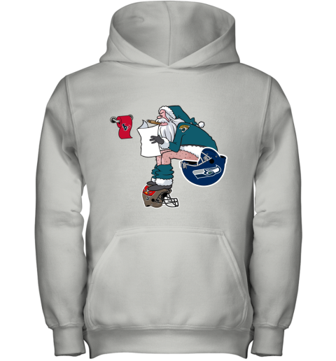 Santa Claus Jacksonville Jaguars Shit On Other Teams Christmas Youth Hoodie