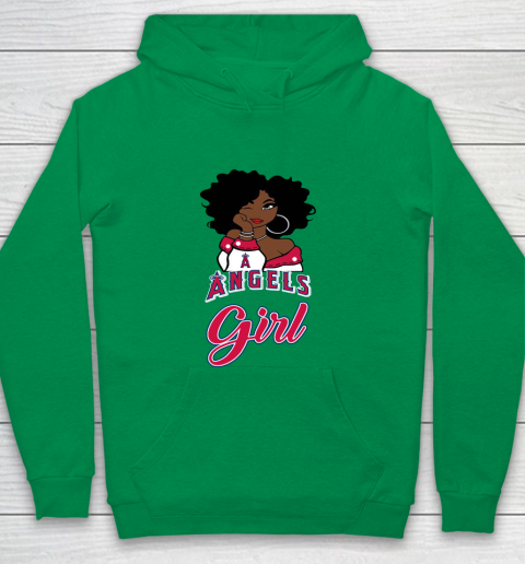 Los Angeles Angelss Girl MLB Youth Hoodie 6