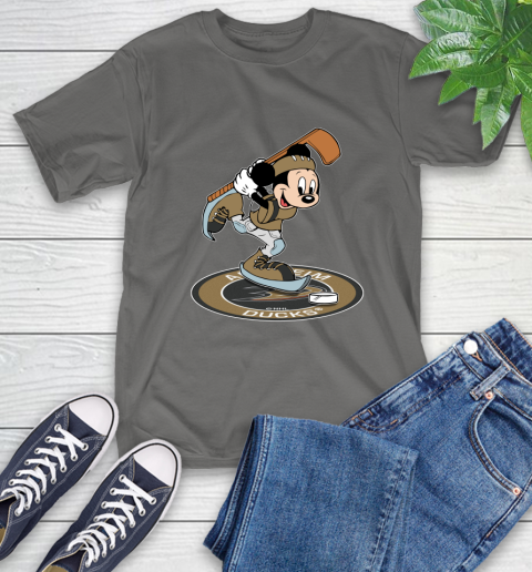 NHL Hockey Anaheim Ducks Cheerful Mickey Disney Shirt T-Shirt 10