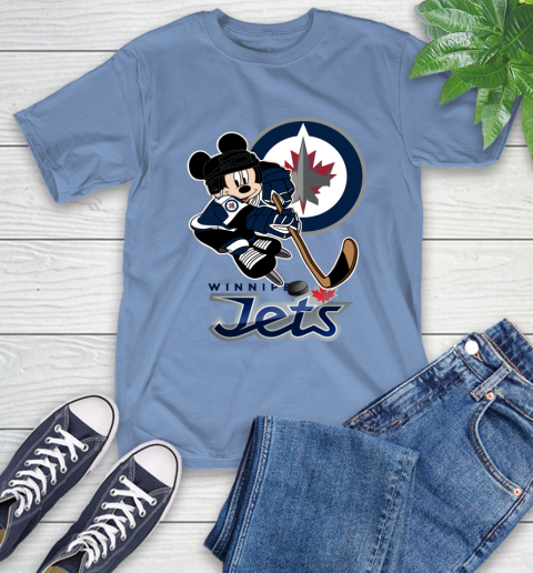NHL Winnipeg Jets Mickey Mouse Disney Hockey T Shirt T-Shirt 11