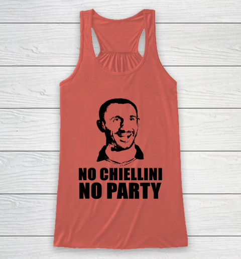 No Chiellini, No Party Italia Champion Euro Player Racerback Tank 2