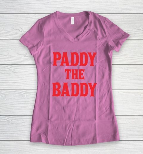 Paddy The Baddy Women's V-Neck T-Shirt 6