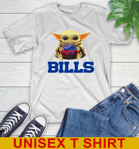 NFL Football Buffalo Bills Baby Yoda Star Wars Shirt T-Shirt