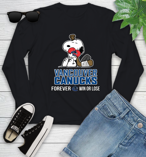 NHL The Peanuts Movie Snoopy Forever Win Or Lose Hockey Vancouver Canucks 126
