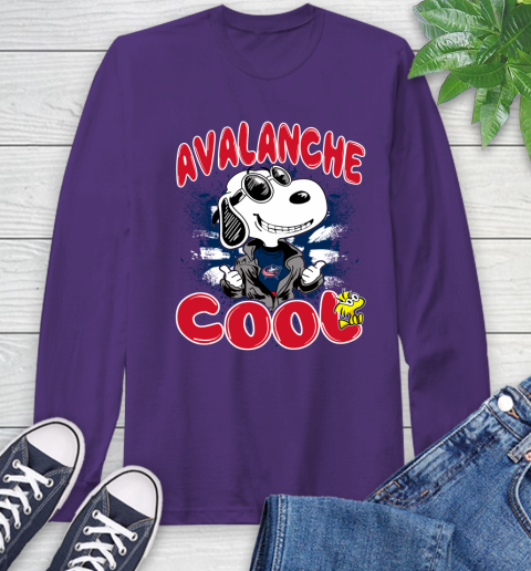 NHL Hockey Columbus Blue Jackets Cool Snoopy Shirt Long Sleeve T-Shirt 5