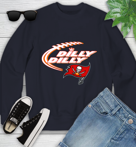 NFL Tampa Bay Buccaneers Dilly Dilly Football Sports Youth Sweatshirt 3