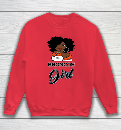 Denver Broncos Girl NFL Sweatshirt 8
