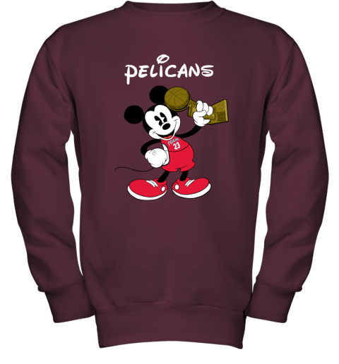 Mickey New Orleans Pelicans Youth Sweatshirt